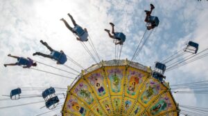 amusement park swing ride