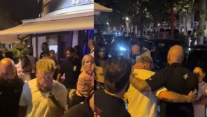 Security escorts Jake Paul out of Paris bar following post-Olympic victory party