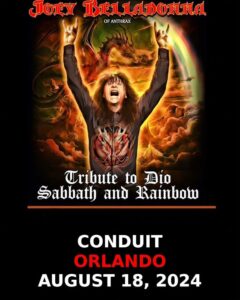 See Multi-Camera Video Of JOEY BELLADONNA Performing DIO's 'Holy Diver' In Orlando