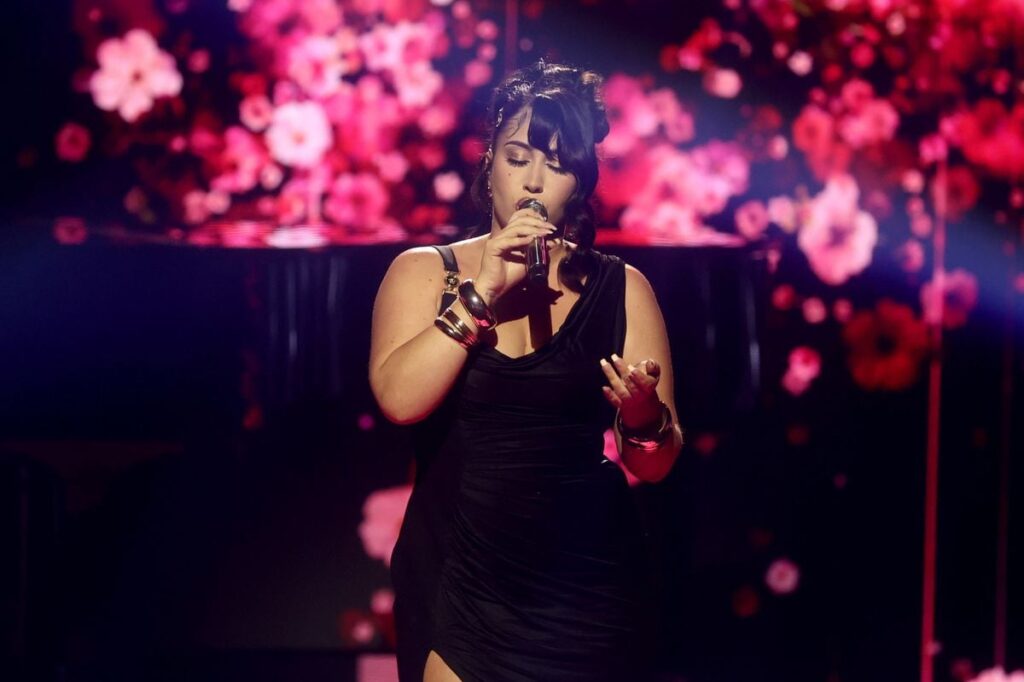 BILLBOARD MUJERES LATINAS EN LA MUSICA 2024 -- Pictured: Kali Uchis on stage at the Telemundo Center in Miami, FL on June 8, 2024 -- (Photo by: John Parra/TELEMUNDO via Getty Images)