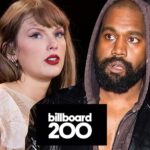 taylor swift kanye west billboard 200