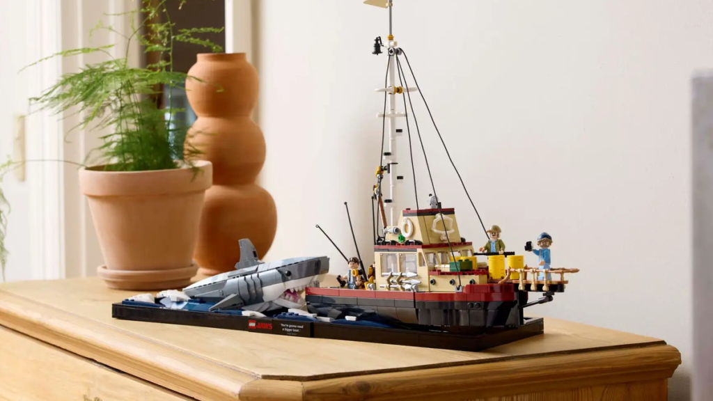 The Lego Jaws set is now available for pre-order