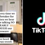 TikToker freaks out over “creepy” sounds coming from microwave