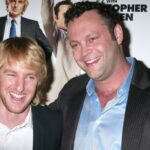 Vaughn (right) and co-star Owen Wilson at the 2005 premiere of "Wedding Crashers."