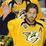 Mike Fisher at Los Angeles Kings v Nashville Predators in 2016