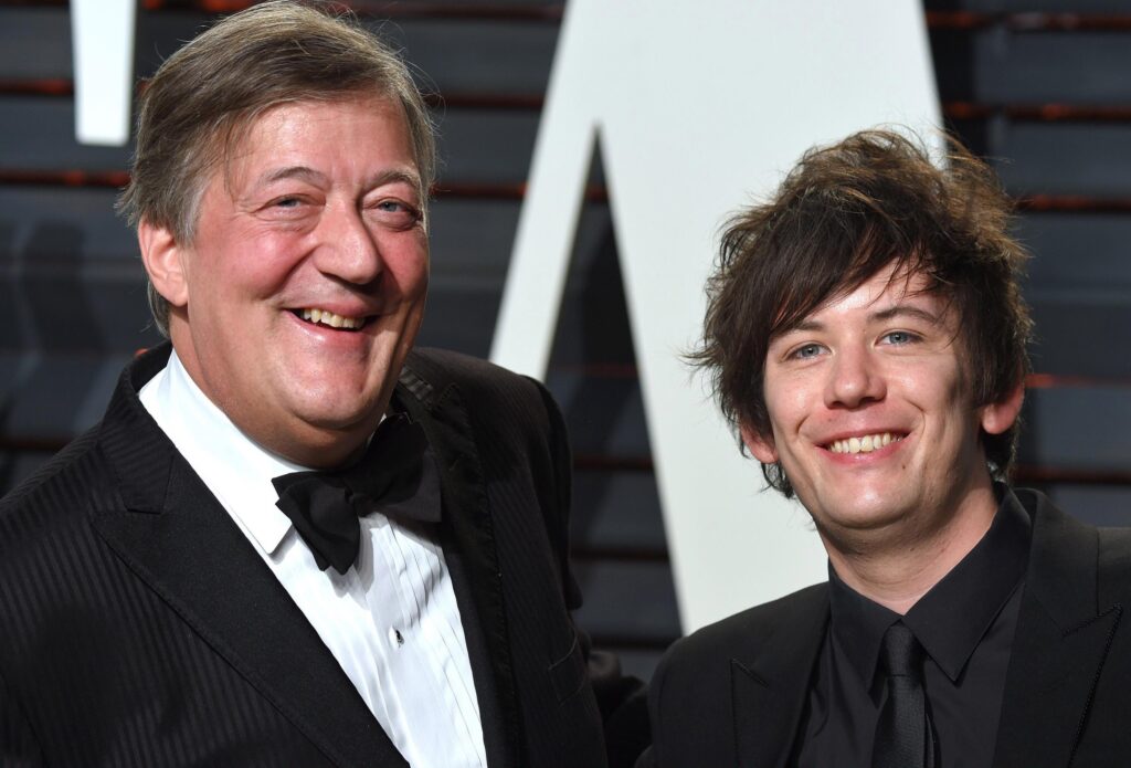 Elliott Spencer and Stephen Fry tied the knot in 2015