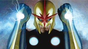 Nova, Marvel cosmic superhero.