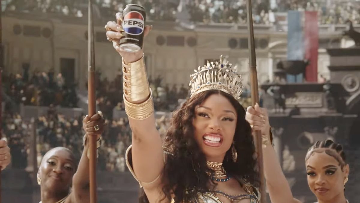 Megan Thee Stallion in Pepsi Gladiator II commercial