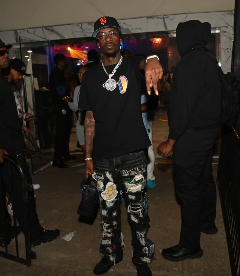 Rapper Rich Homie Quan at The Sesh in Atlanta, Georgia