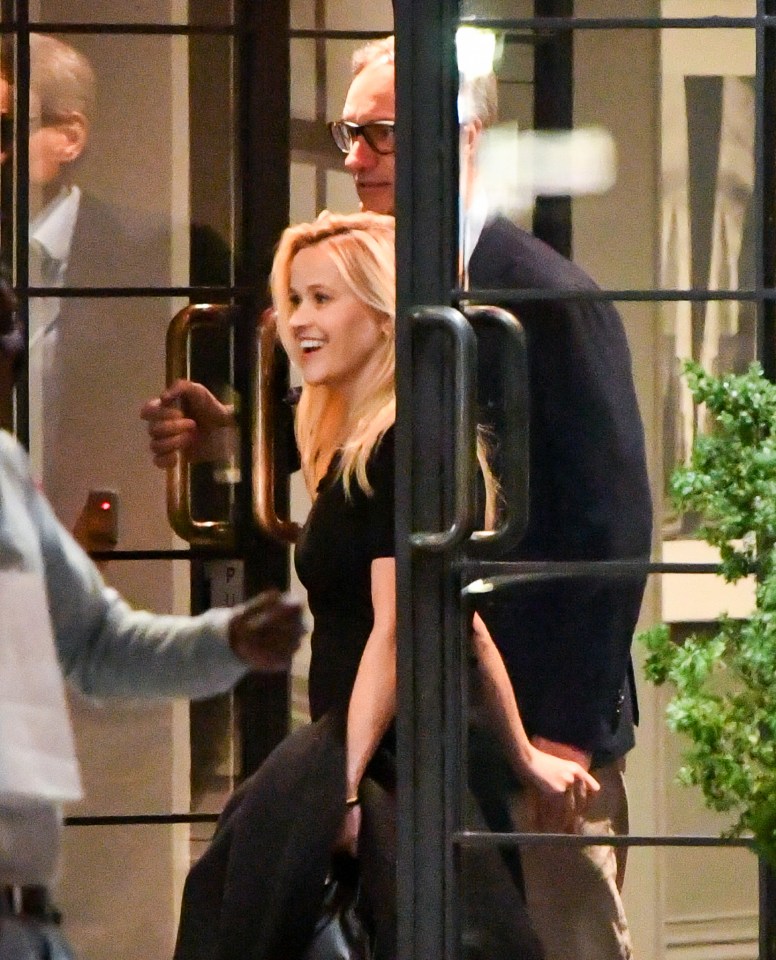 Reese Witherspoon seemingly confirmed her relationship with German financier Oliver Haarmann during a PDA-filled outing in New York