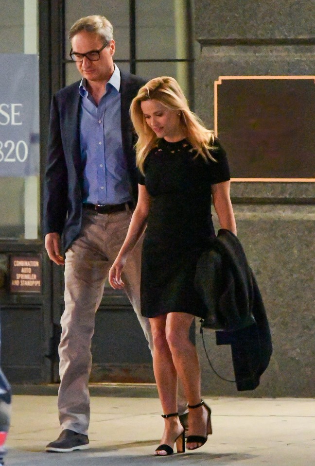 Reese Witherspoon and Oliver Haarmann enjoying time with one another on a date in New York City