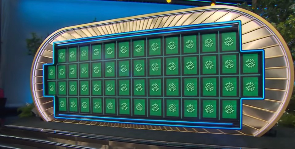 Wheel of Fortune unveiled a new puzzle board that features a gold border in 'homage' to the show's old set