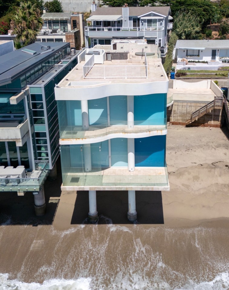 Nicolas Cage's new beachfront home features a massive deck