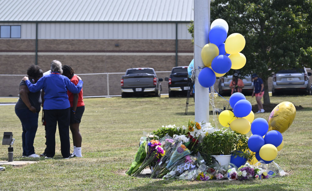 Aftermath of the mass shooting at Apalachee high school in Winder, USA