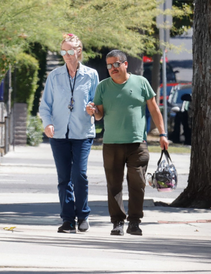 Cybill Shepherd was spotted in Los Angeles, California with an assistant on Wednesday, September 4