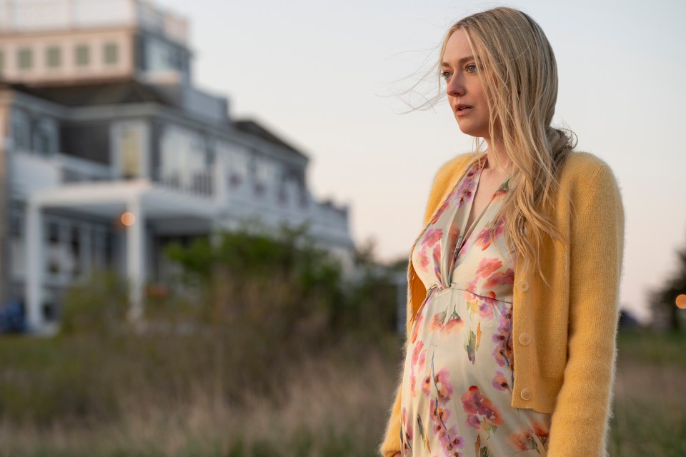 Dakota Fanning in the Netflix drama series The Perfect Couple