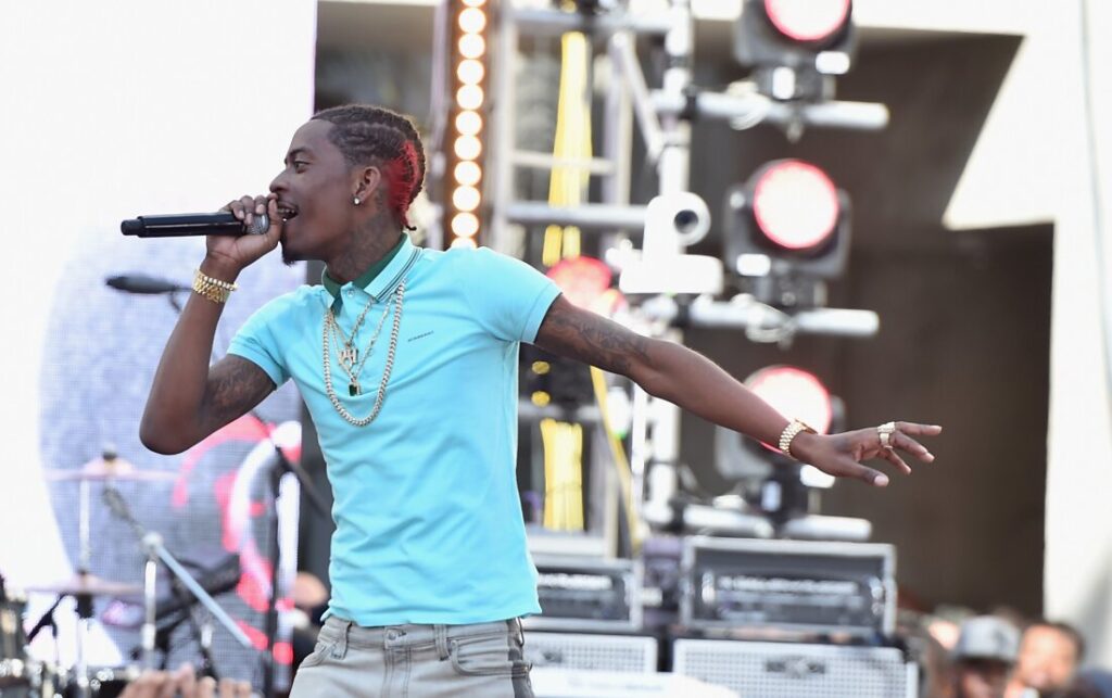 Rapper Rich Homie Quan performs in Hollywood, Calif. on April 1, 2015. That year, he had his biggest hit,