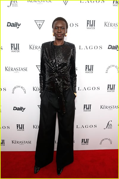 Alek Wek at the Fashion Media Awards