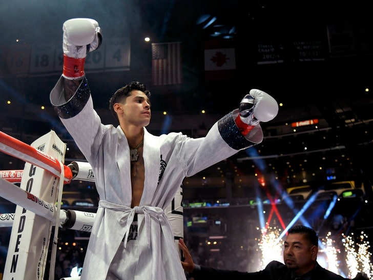 Ryan Garcia In The Ring Photos 6