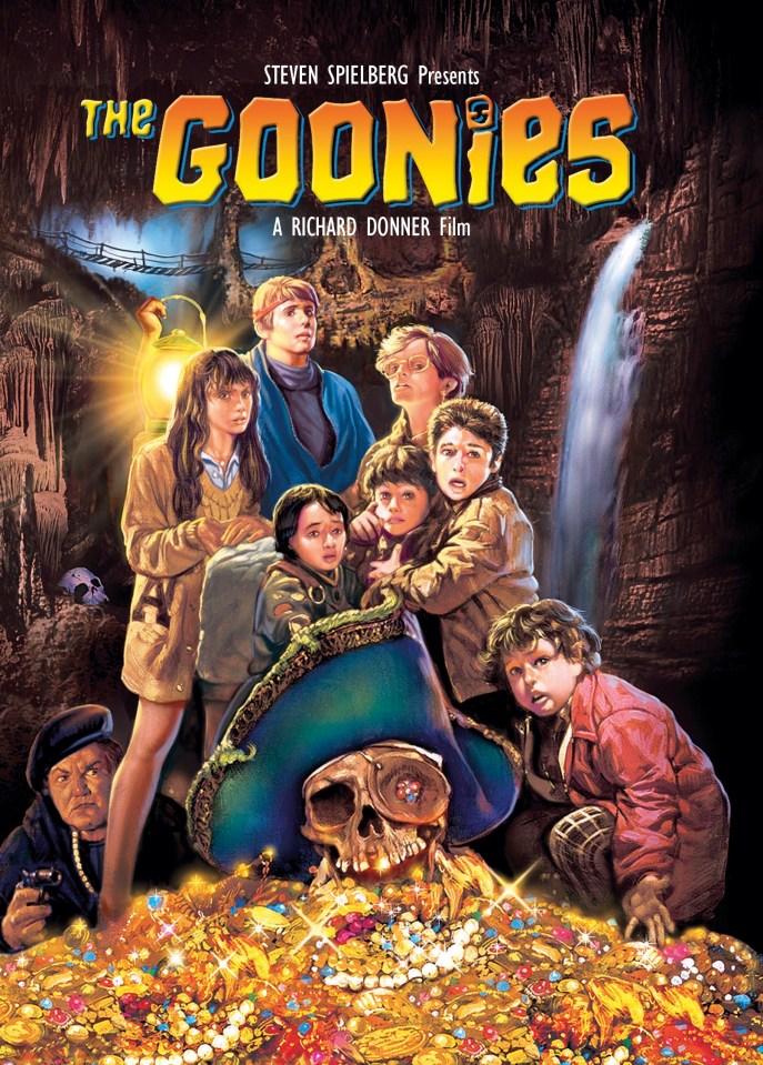 The Goonies poster from 1985