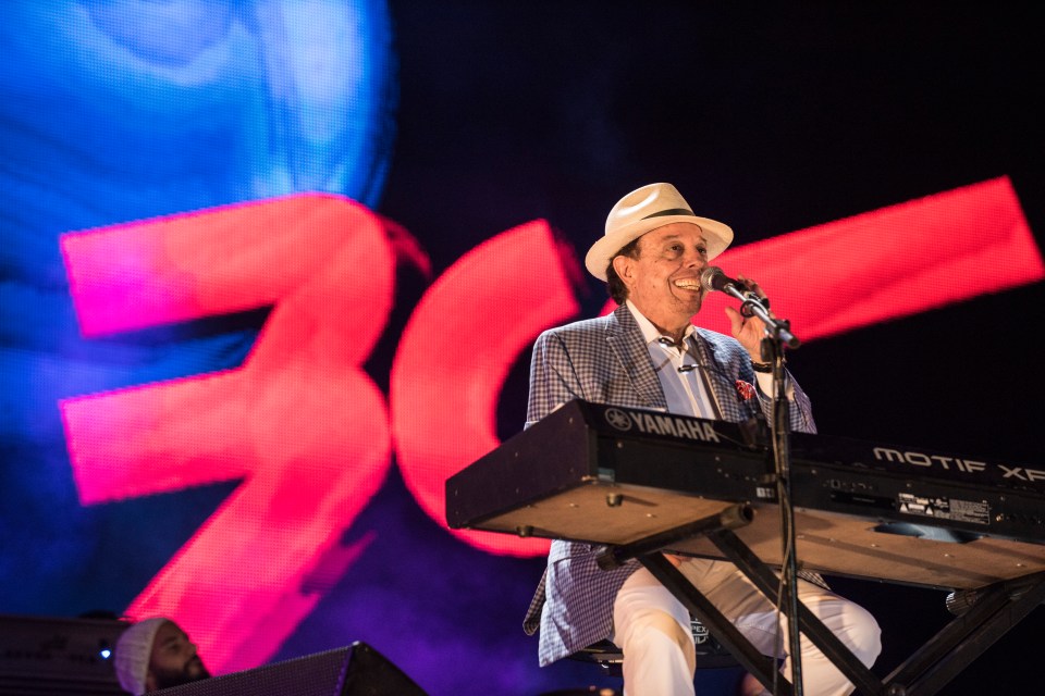 Sergio Mendes performs at Rock in Rio, September, 2015