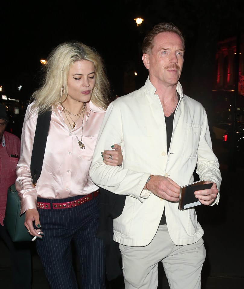 Damian Lewis and Alison Mosshart enjoyed a date night at the premiere of Kate Winslet's new movie