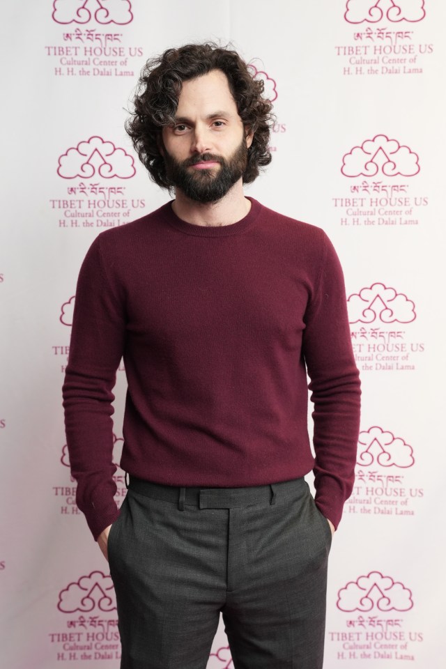 Penn Badgley attends the 36th Annual Tibet House US Benefit Concert & Gala in March 2023