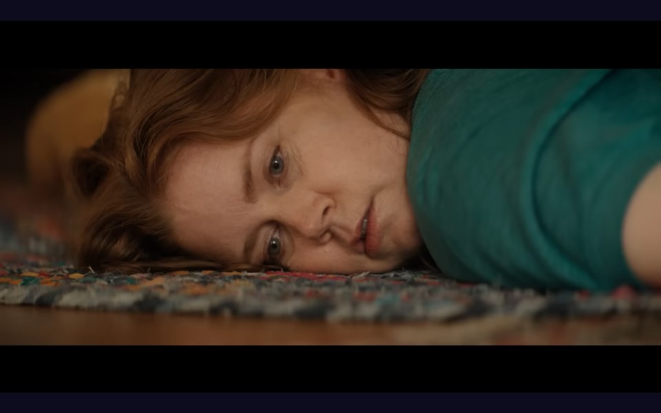 Amy Adams in the trailer of her new film, Nightb**ch