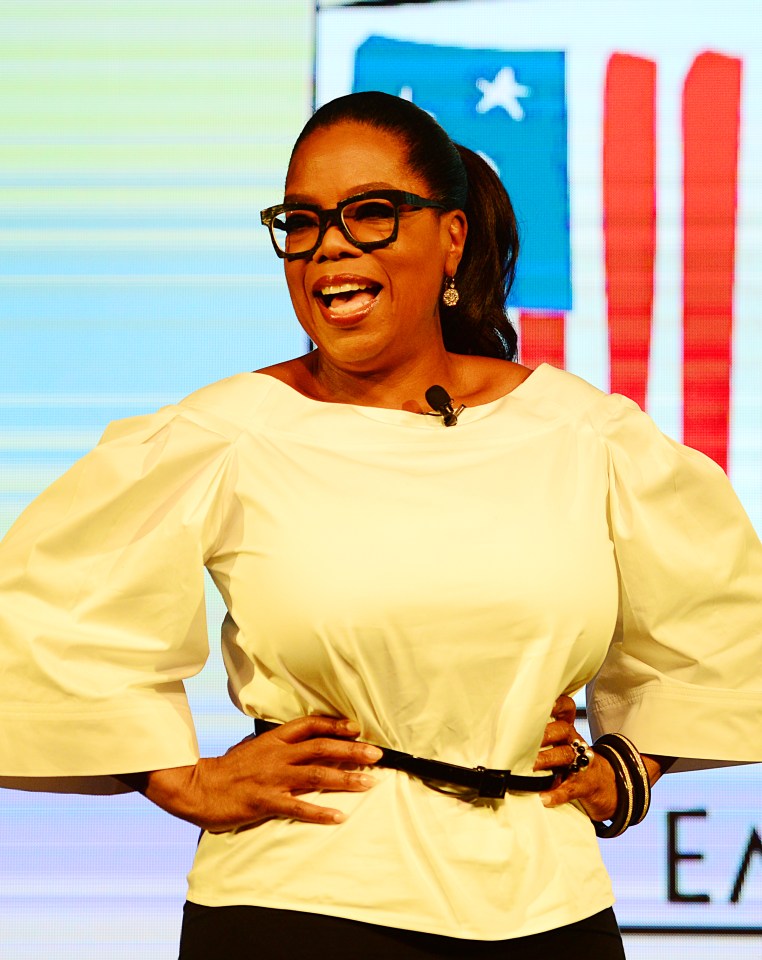 Oprah Winfrey at an event in 2016