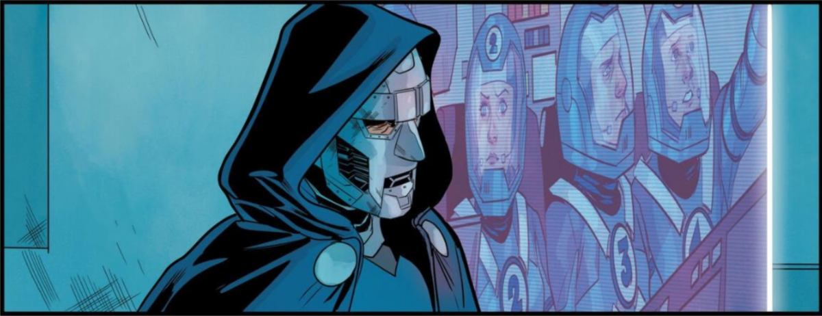 Reed Richards as Doctor Doom in ultimate comics