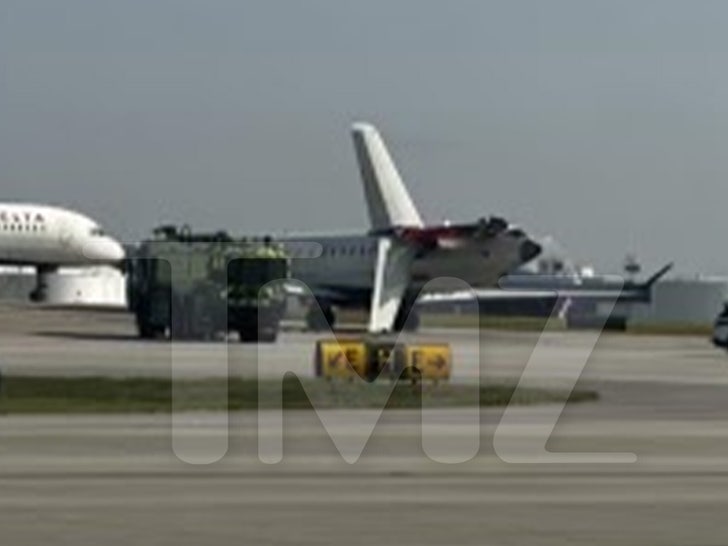 plane damage after collision sub