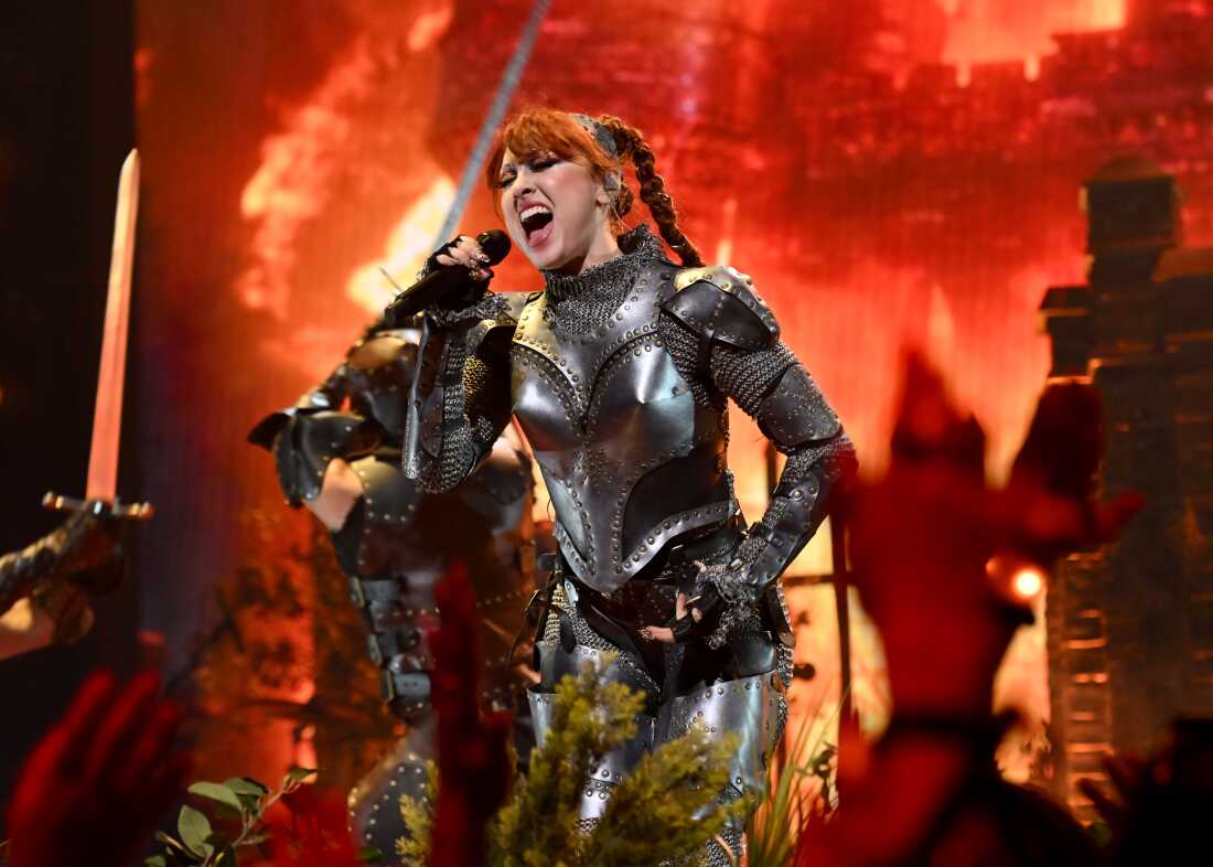 Chappell Roan performs on stage during the 2024 MTV Video Music Awards at UBS Arena on Sep. 11, 2024 in Elmont, New York.