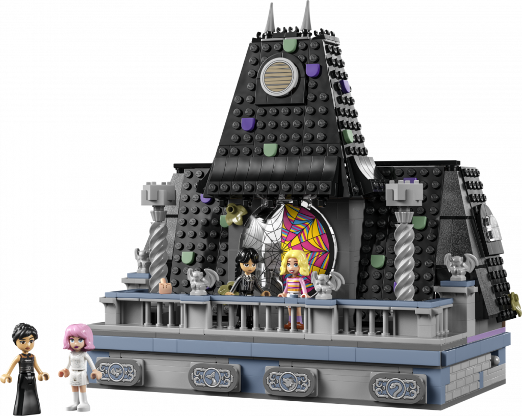 image of Wednesday and Enid dorm room LEGO set