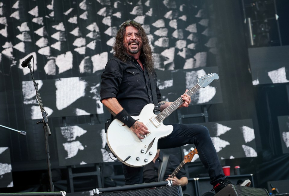 Dave Grohl, here at London Stadium on June 20, 2024, admitted he had an affair in a statement on Instagram