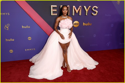 Lessons in Chemistry’s Aja Naomi King at the Emmys