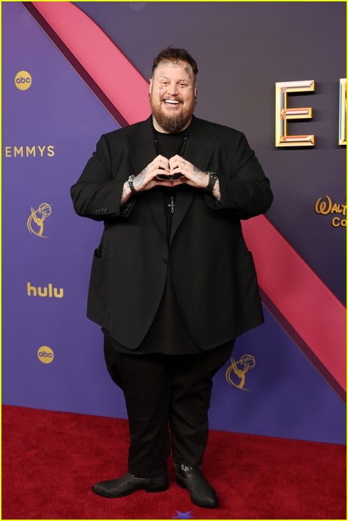 Country singer Jelly Roll at the Emmys