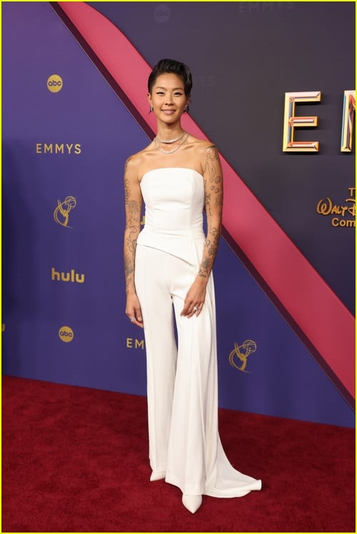 Top Chef’s Kristen Kish at the Emmys