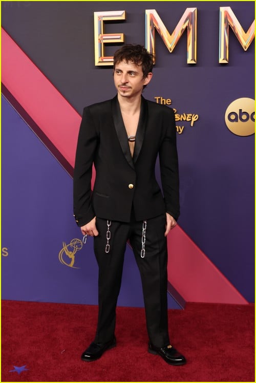 Fallout’s Moises Arias at the Emmys