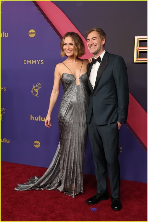 The Morning Show’s Mark Duplass and wife Katie Aselton at the Emmys