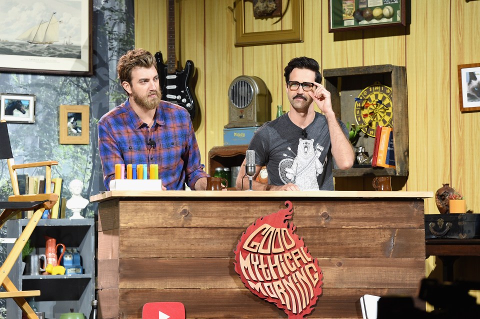 Their talk show 'Good Mythical Morning' debuted in 2012