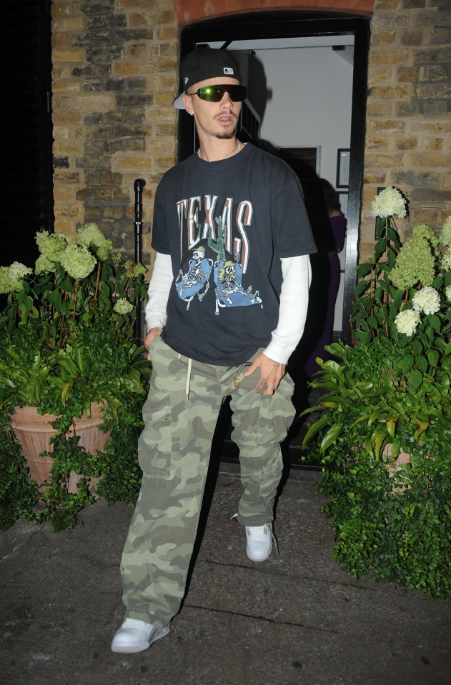 Romeo was snapped leaving the Chiltern Firehouse on Wednesday night