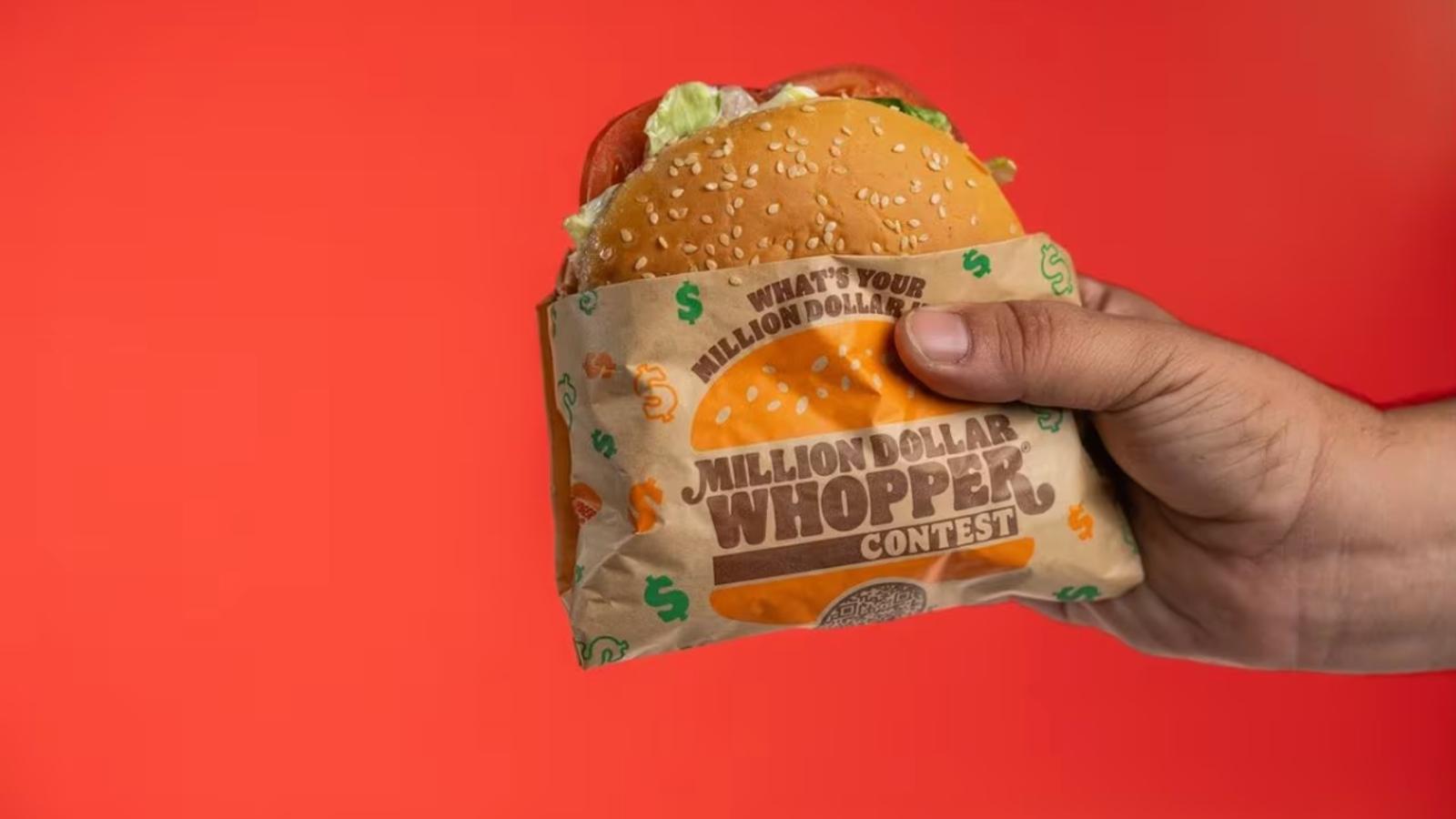 Burger King Whopper contest