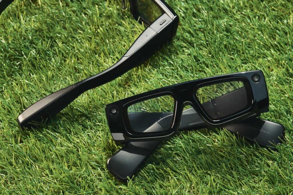 Augmented reality glasses from Los Angeles-based tech company Snap Inc.