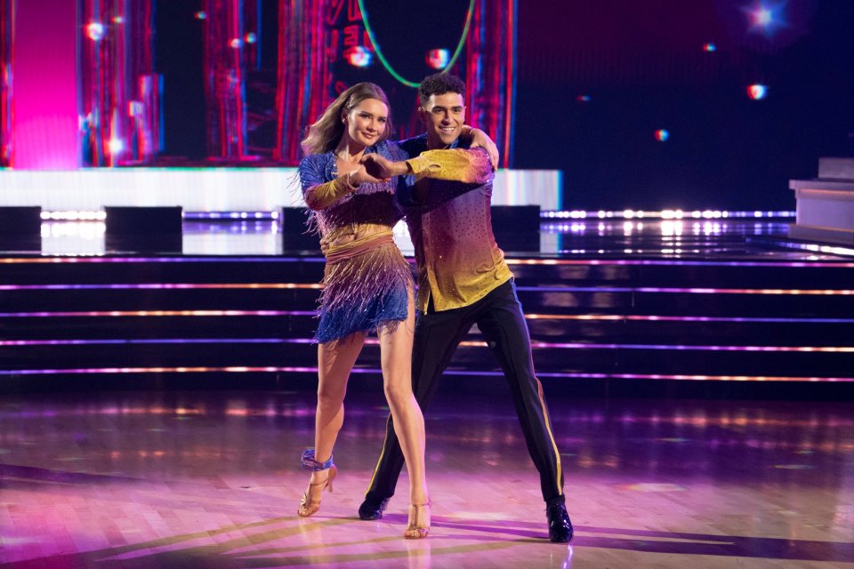 Anna Delvey and Ezra Sosa on Dancing with the Stars