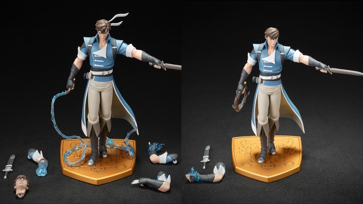 Dark Horse Exclusive and Deluxe Richter Belmont Figures