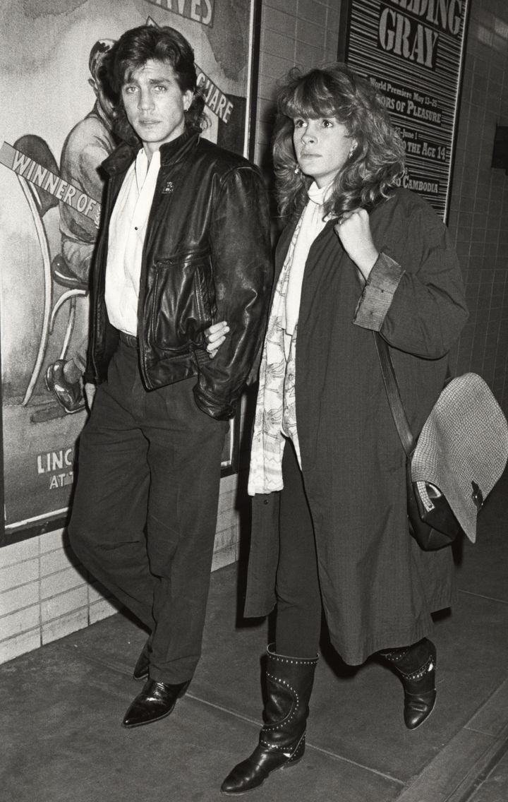 The Roberts siblings are seen in New York City in 1986.