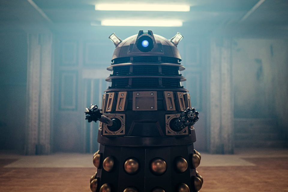 Graham voiced the Daleks - a formidable villain on BBC cult classic Doctor Who