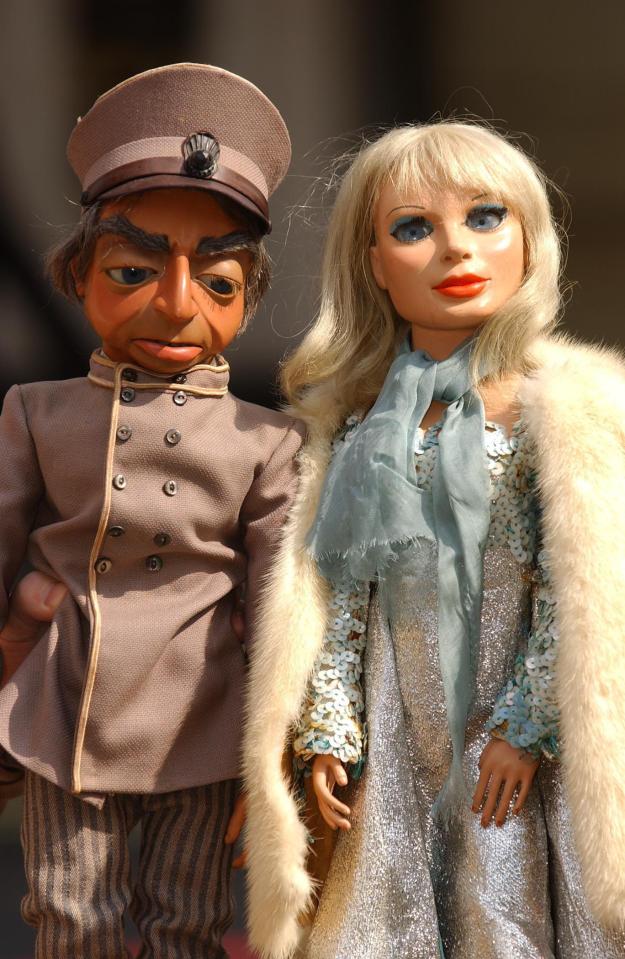 Parker was known for his catchphrase 'Yes m'lady', directed at character Lady Penelope (right)