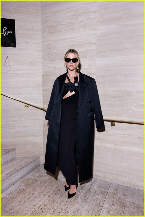 Claire Holt at the Ray-Ban dinner