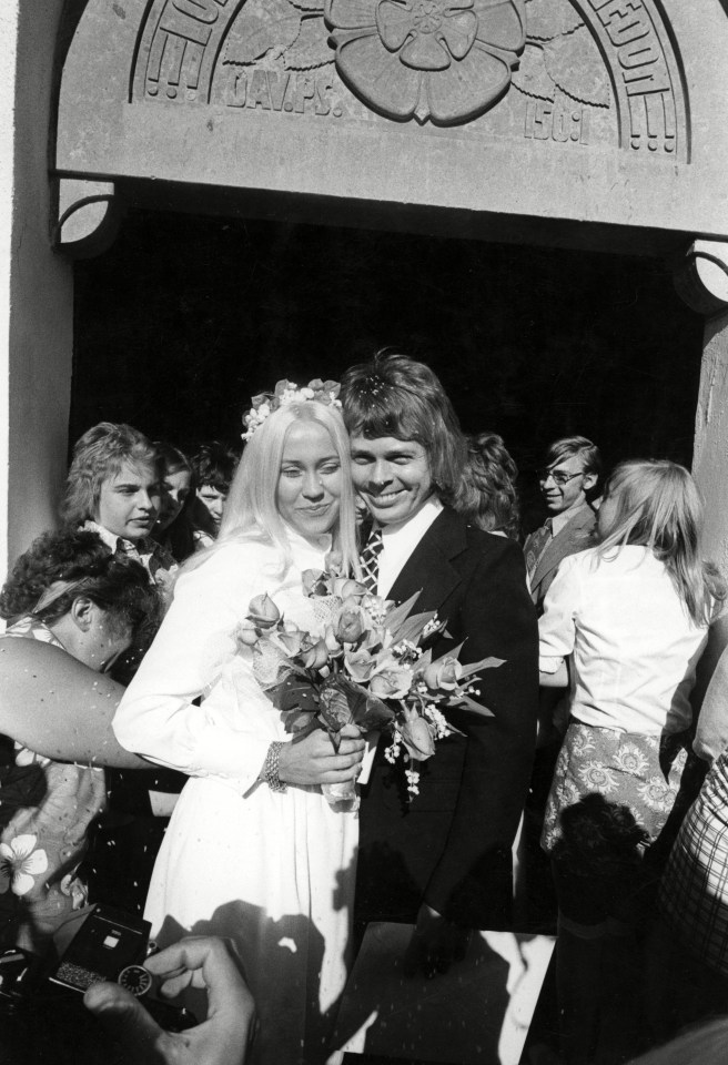 He was previously married to Abba bandmate Agnetha Faltskog